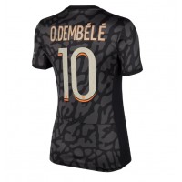 Dres Paris Saint-Germain Ousmane Dembele #10 Rezervni za Žensko 2023-24 Kratak Rukav